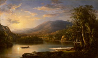 Isola di Ellen, Loch Katrine, 1871 da Robert Scott Duncanson